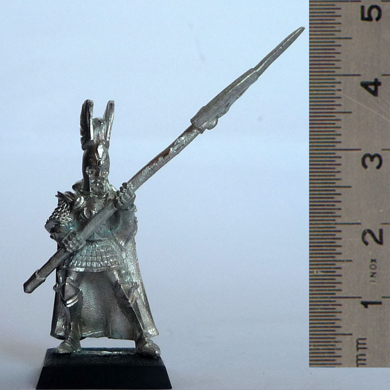 Warhammer – 5x Phoenix Guard Hauts-Elfes, Métal, OOP, 6th Edition, Sous-couche Blanche